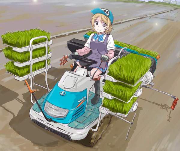 【食糧管理法公布記念日】田植えする女子達の二次エロ画像【16枚目】