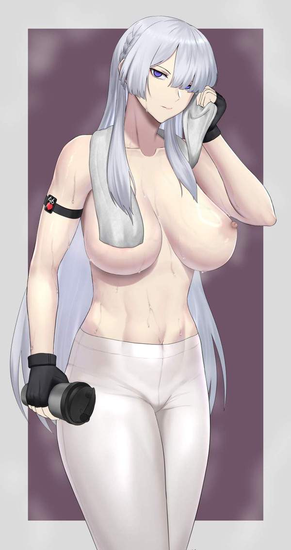 【吸いたい】汗だくフィットネス女子達の二次エロ画像【嗅ぎたい】【9枚目】