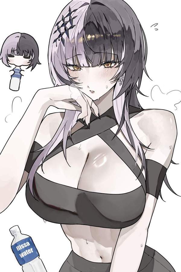 【吸いたい】汗だくフィットネス女子達の二次エロ画像【嗅ぎたい】【16枚目】