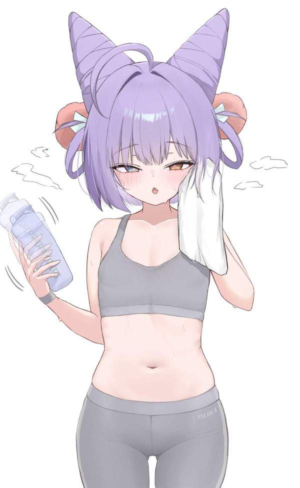 【吸いたい】汗だくフィットネス女子達の二次エロ画像【嗅ぎたい】【19枚目】