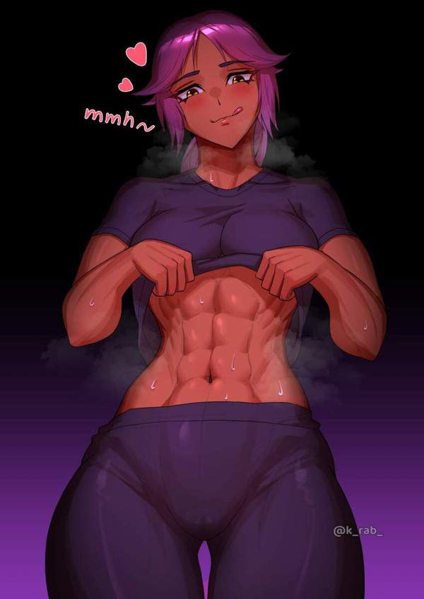 【吸いたい】汗だくフィットネス女子達の二次エロ画像【嗅ぎたい】【21枚目】