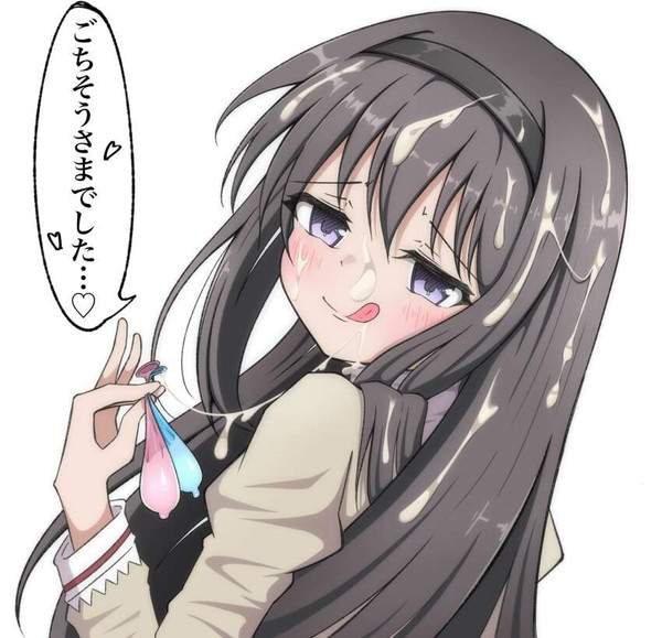 【ザーメンたべたい】口内射精女子ソロの二次エロ画像【ひとりでたべたい】【40枚目】