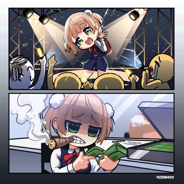 【富士山の日】コカ〇ンを吸引してる女子達の二次エロ画像【11枚目】