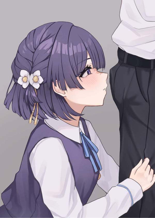 【これは合法】コカンを吸引してる女子達の二次エロ画像【16枚目】