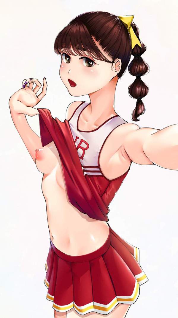 ノーブラチアリーダーの二次エロ画像【9枚目】