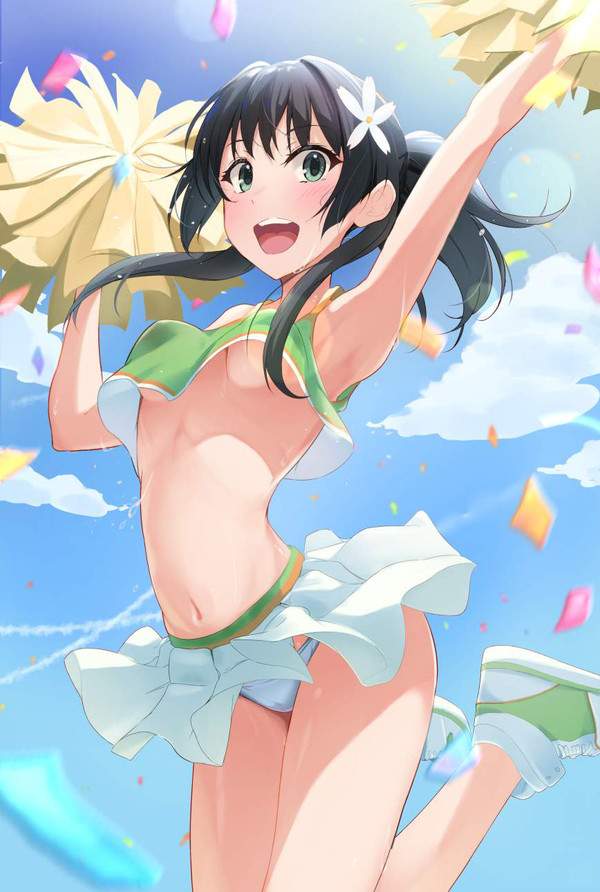 ノーブラチアリーダーの二次エロ画像【20枚目】