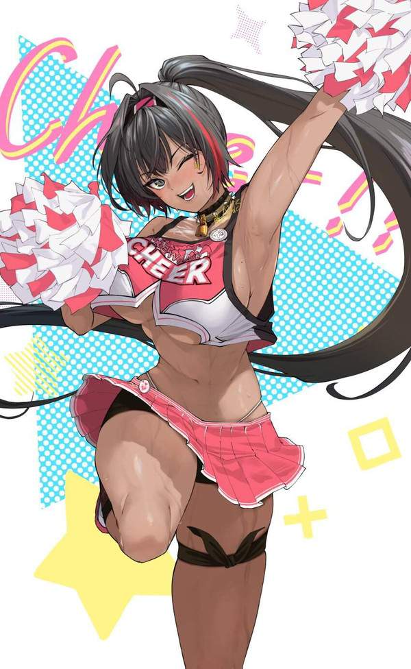 ノーブラチアリーダーの二次エロ画像【25枚目】