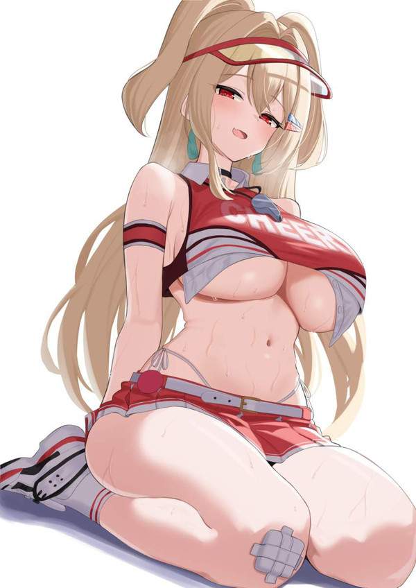 ノーブラチアリーダーの二次エロ画像【38枚目】