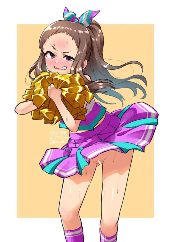 ノーパンチアリーダーの二次エロ画像【8枚目】