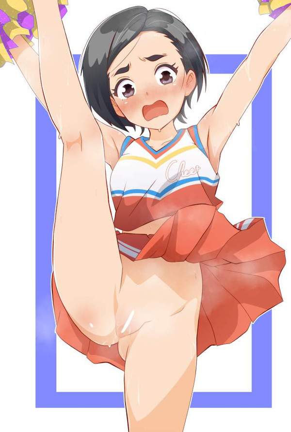 ノーパンチアリーダーの二次エロ画像【13枚目】