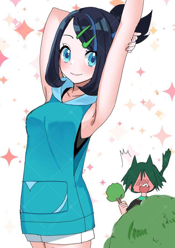 【Pokémon Day】ポケモンシリーズ女性キャラのワキを愛でる二次エロ画像【43枚目】