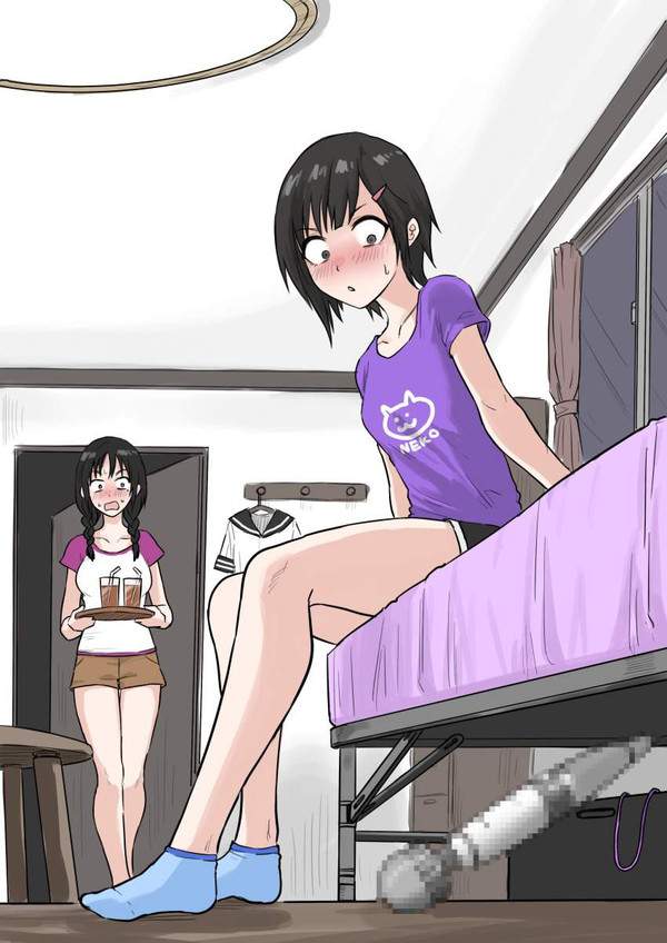 【多分使用後】電マが置いてある風景と女子の二次エロ画像【4枚目】