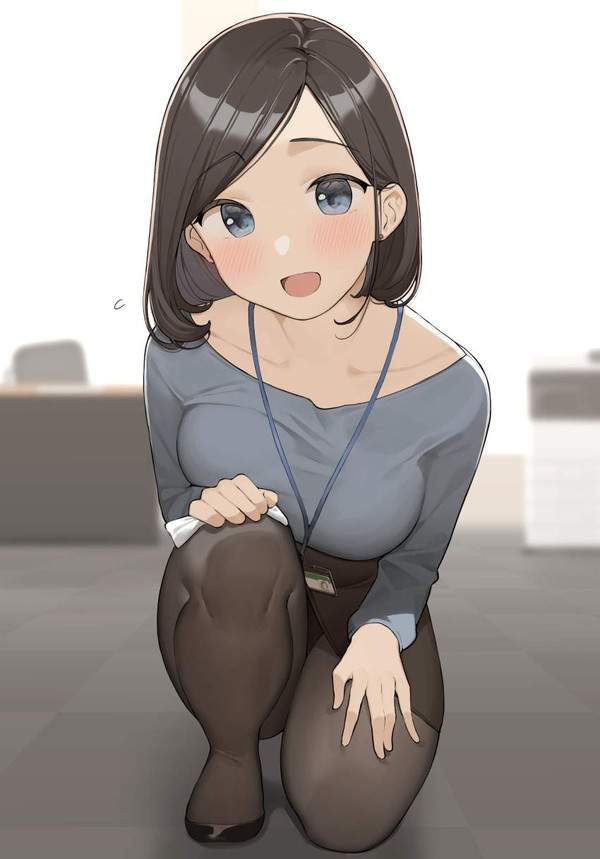 【日常系】職場で見る同僚女性のパンチラって良いよね！って二次エロ画像【4枚目】