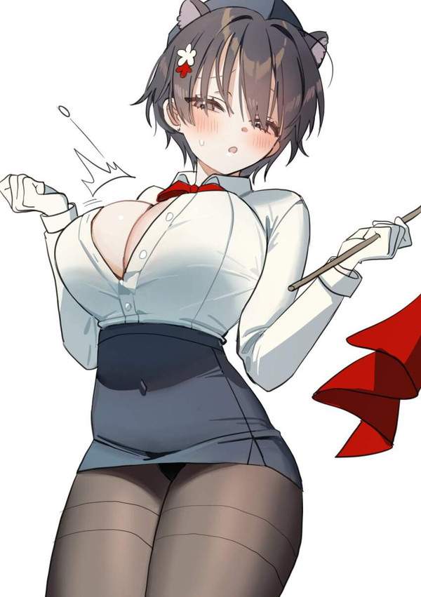 【ミニの日】ミニスカートパンチラの二次エロ画像【3枚目】