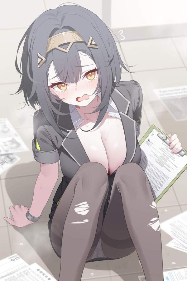 【ミニの日】ミニスカートパンチラの二次エロ画像【21枚目】