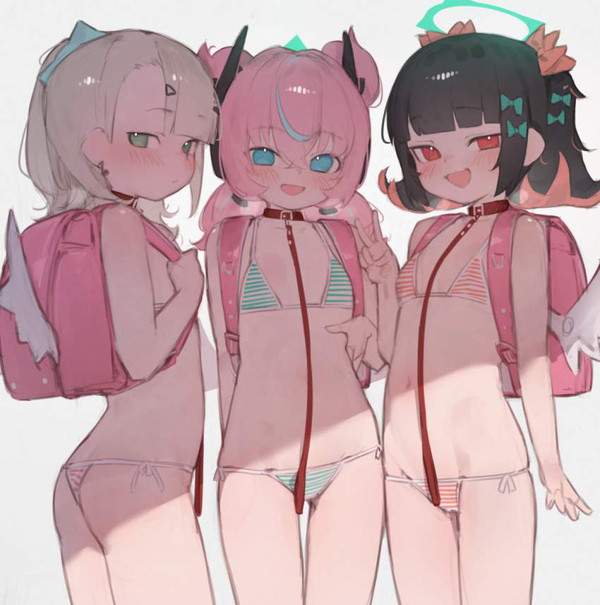 【消防記念日】ランドセル背負った女の子達の二次エロ画像【12枚目】