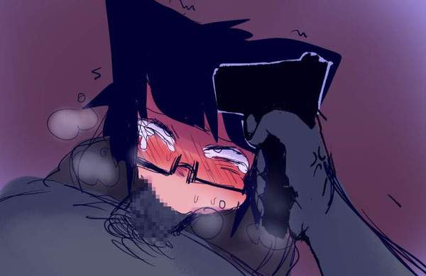 【射精と同時に撃たれそう】銃を頭に突き付けられつつフェラチオする女子達の二次エロ画像【11枚目】