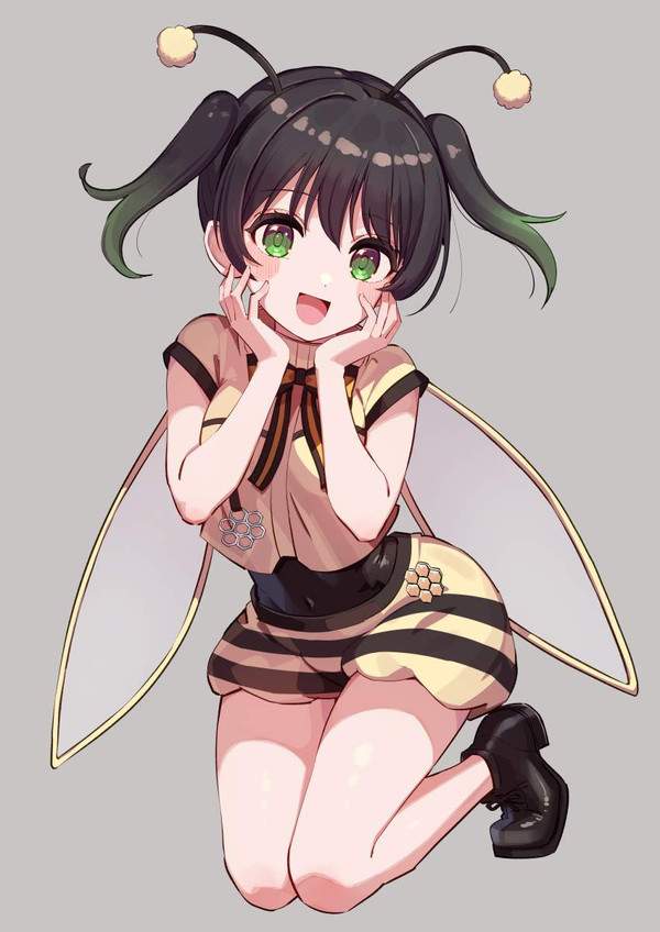 【みつばちの日】ハチのコスプレしてる女子達の二次エロ画像【12枚目】