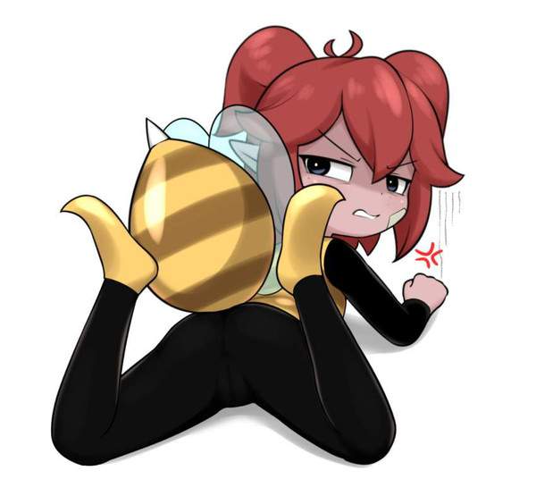 【みつばちの日】ハチのコスプレしてる女子達の二次エロ画像【31枚目】