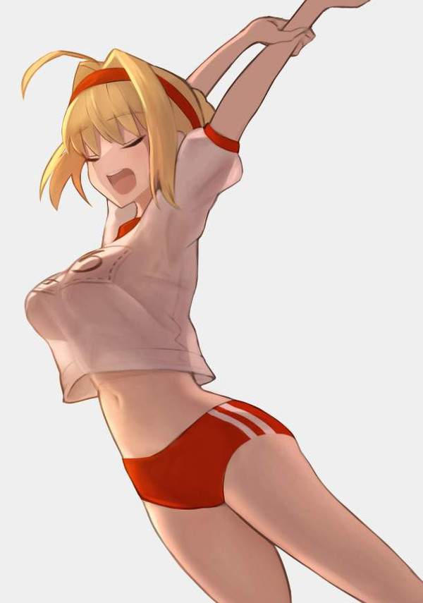 【昭和あるある】ノーブラブルマ体操着女子達の二次エロ画像【4枚目】