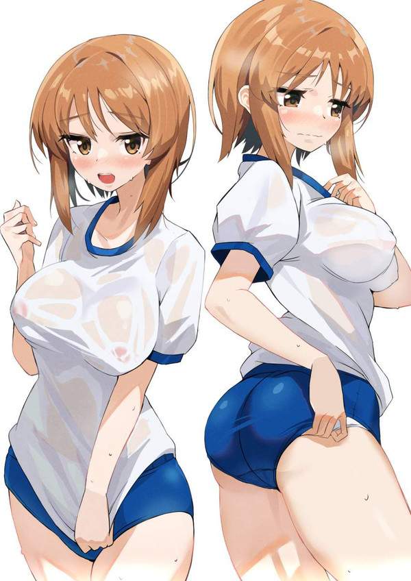 【昭和あるある】ノーブラブルマ体操着女子達の二次エロ画像【35枚目】