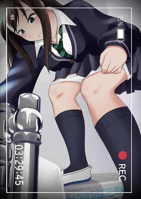 【世界反サイバー検閲デー】オシッコ姿を盗撮されてる女子達の二次エロ画像【8枚目】