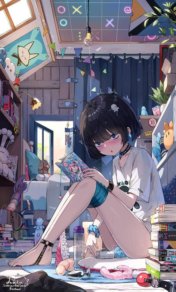 【漫画週刊誌の日】マンガ読んでる女子達の二次エロ画像【1枚目】