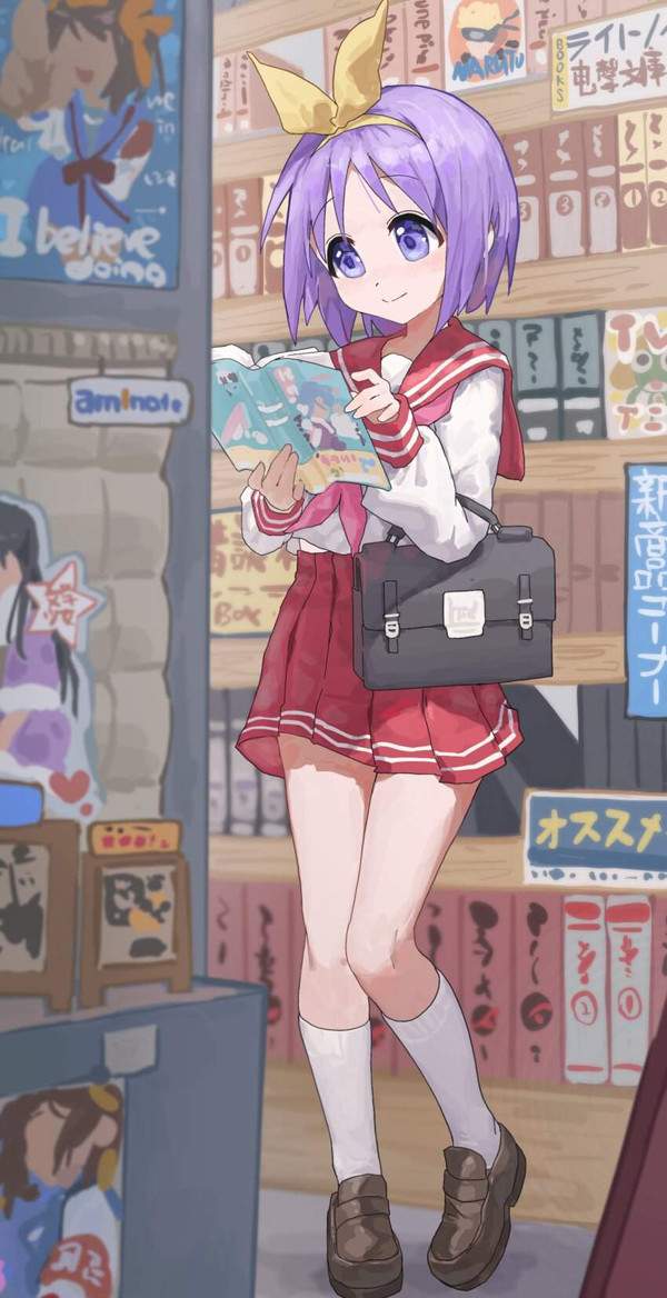 【漫画週刊誌の日】マンガ読んでる女子達の二次エロ画像【28枚目】