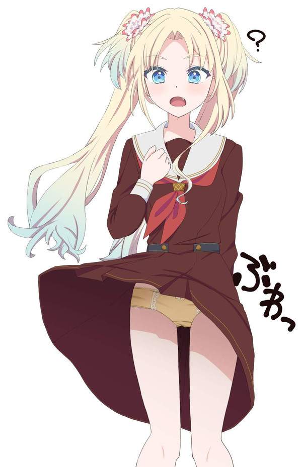 【春分の日】風パンチラしてるJK達の二次エロ画像【10枚目】