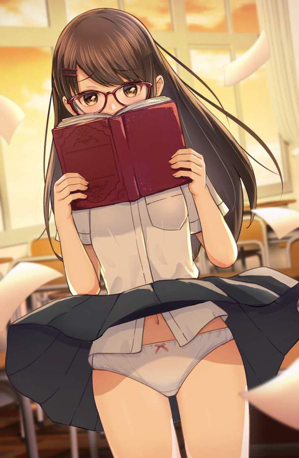 【春分の日】風パンチラしてるJK達の二次エロ画像【20枚目】