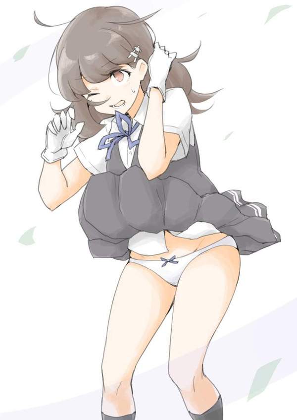 【春分の日】風パンチラしてるJK達の二次エロ画像【36枚目】