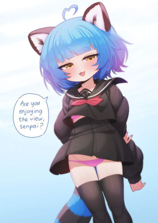 【春分の日】風パンチラしてるJK達の二次エロ画像【37枚目】