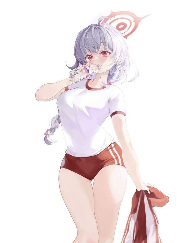 【世界水の日】ペットボトルの水を飲む女子達の二次エロ画像【15枚目】