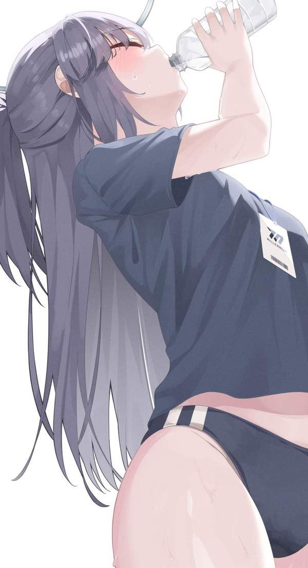 【世界水の日】ペットボトルの水を飲む女子達の二次エロ画像【16枚目】