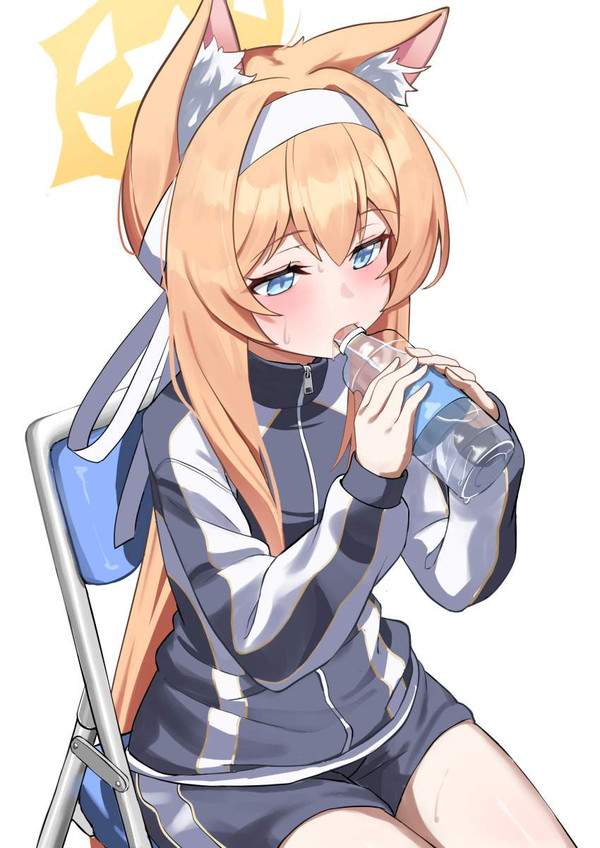 【世界水の日】ペットボトルの水を飲む女子達の二次エロ画像【31枚目】