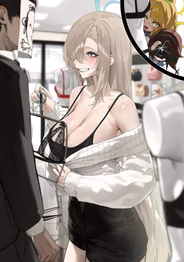 【マネキン記念日】マネキンと女子達の二次エロ画像【1枚目】