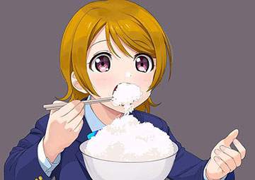 【米食の日】山盛りご飯食べてる女子達の二次エロ画像