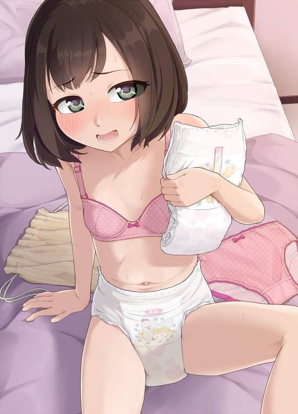 【山菜の日】オムツ着けて過ごしてる女子達の二次エロ画像【3枚目】