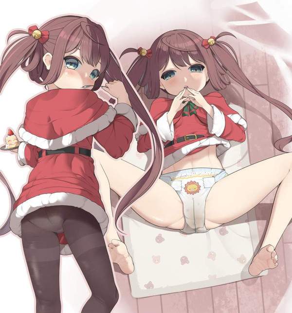 【山菜の日】オムツ着けて過ごしてる女子達の二次エロ画像【16枚目】