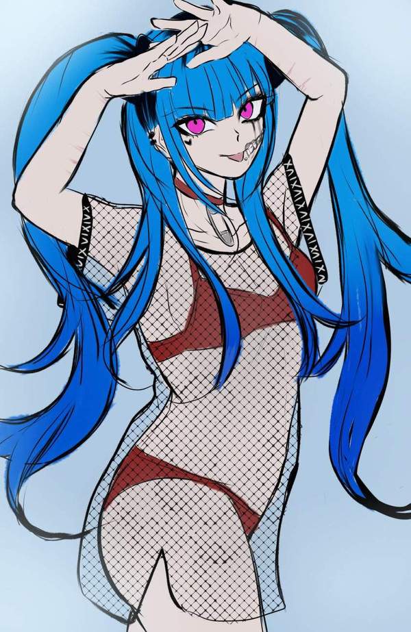 【本日から青切符導入】自転車パンチラ女子の二次エロ画像【13枚目】