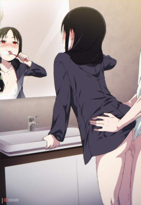 【ラブホあるある】鏡の前でセックスしてる二次エロ画像【10枚目】