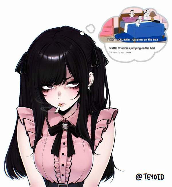 【地雷に関する啓発および地雷除去支援のための国際デー】地雷系女子の二次エロ画像【33枚目】