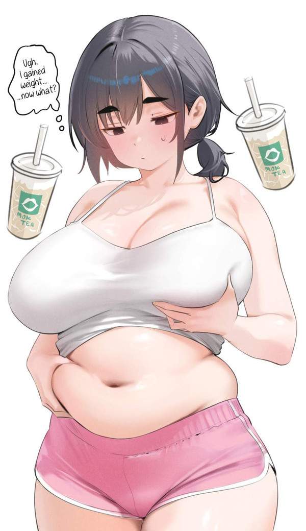 【夏の部屋着】ぽっちゃりキャミソール女子の二次エロ画像【11枚目】