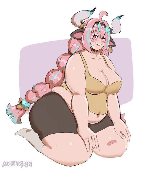 【夏の部屋着】ぽっちゃりキャミソール女子の二次エロ画像【16枚目】