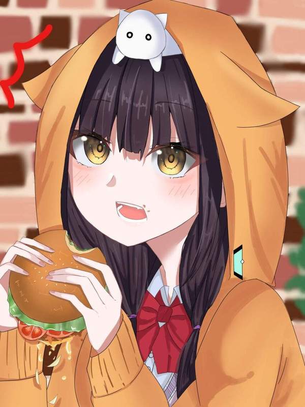 【しっかりいい朝食の日】ハンバーガーを食べる女子達の二次エロ画像【栄養満点の朝飯の代表】【16枚目】