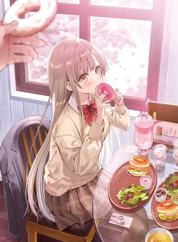 【しっかりいい朝食の日】ハンバーガーを食べる女子達の二次エロ画像【栄養満点の朝飯の代表】【19枚目】