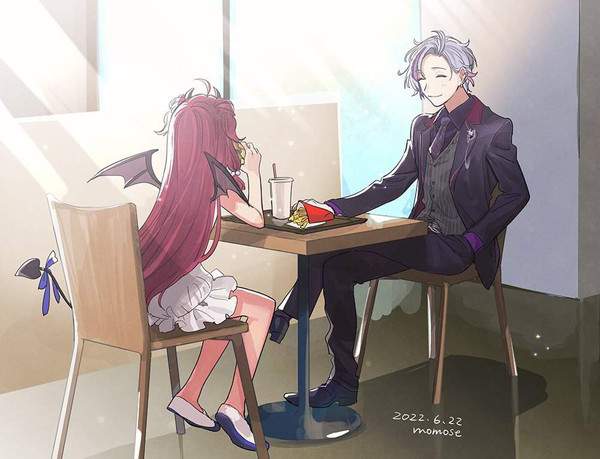 【しっかりいい朝食の日】ハンバーガーを食べる女子達の二次エロ画像【栄養満点の朝飯の代表】【29枚目】