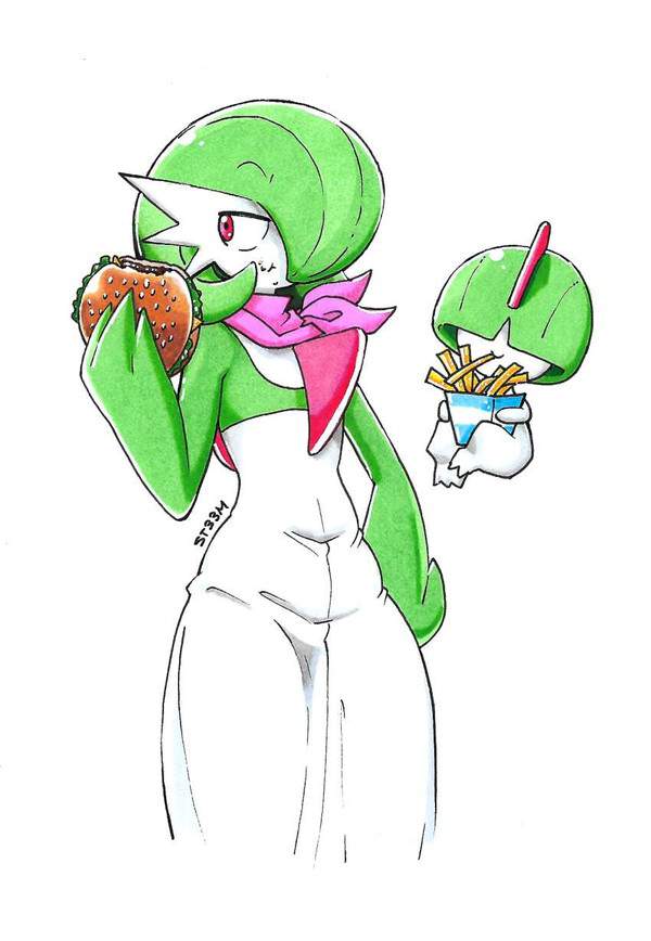 【しっかりいい朝食の日】ハンバーガーを食べる女子達の二次エロ画像【栄養満点の朝飯の代表】【30枚目】