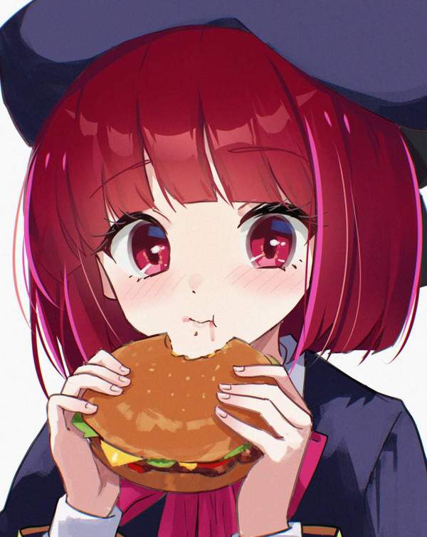 【しっかりいい朝食の日】ハンバーガーを食べる女子達の二次エロ画像【栄養満点の朝飯の代表】【39枚目】