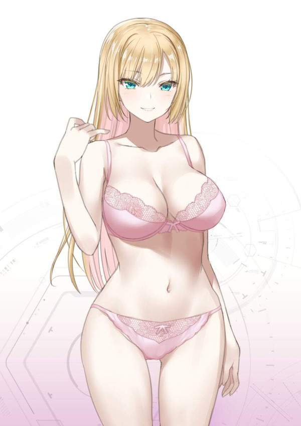 【桜を名残惜しみつつ】ピンク色のブラジャー&パンティーを着用した女子達の二次エロ画像【4枚目】